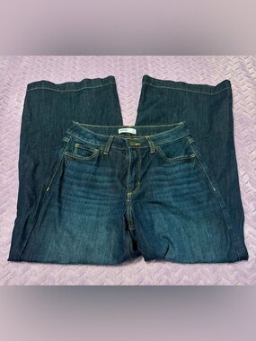 Sonoma Khol’s Dark Blue Women’s Wide-Leg Jeans